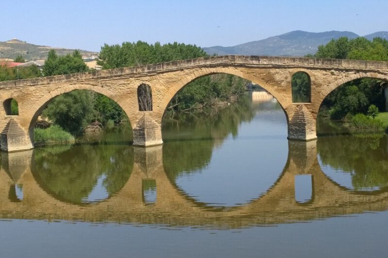 Der virtuelle Jakobsweg von Zubiri nach Logroño