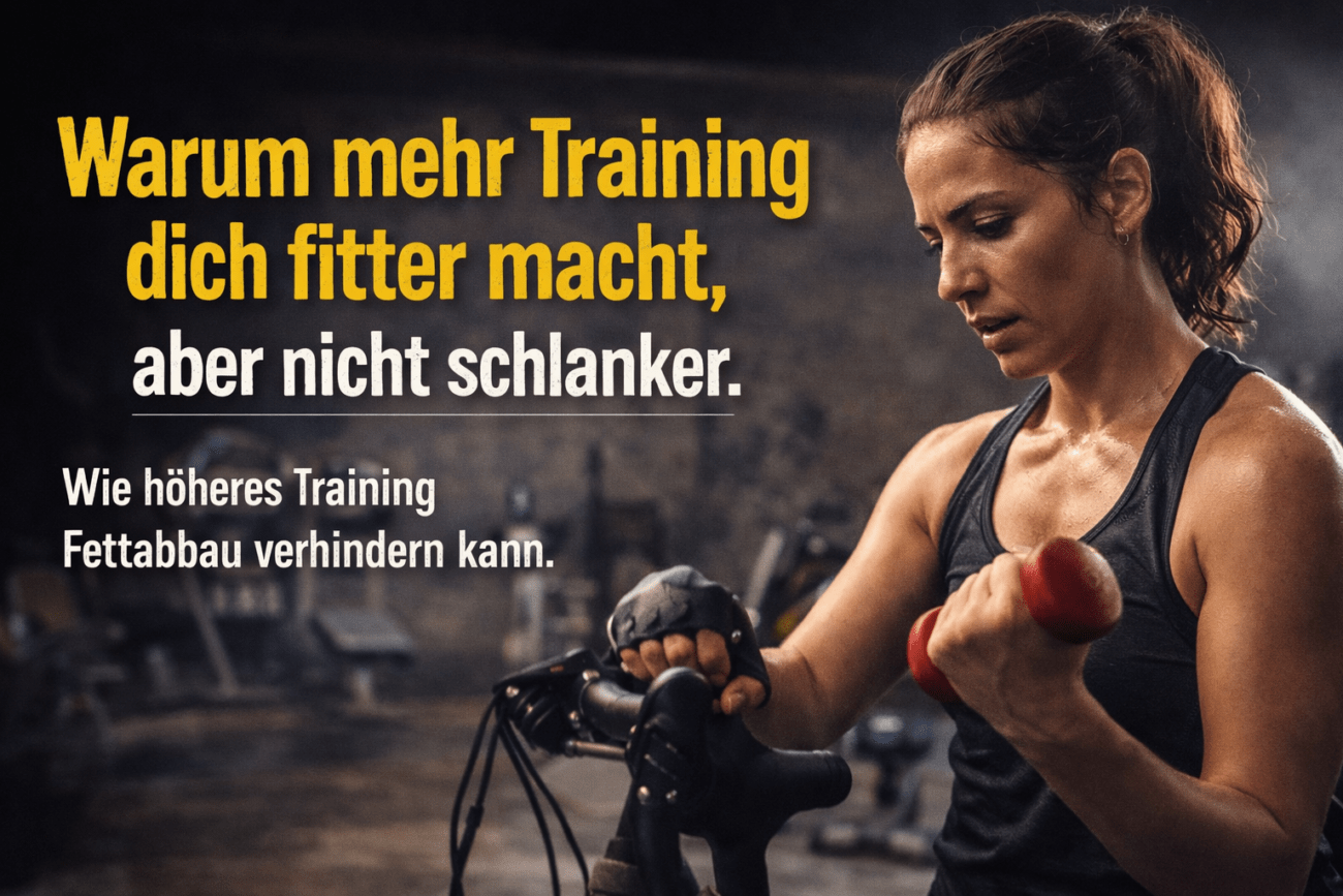 Warum Training dich nicht schlanker macht