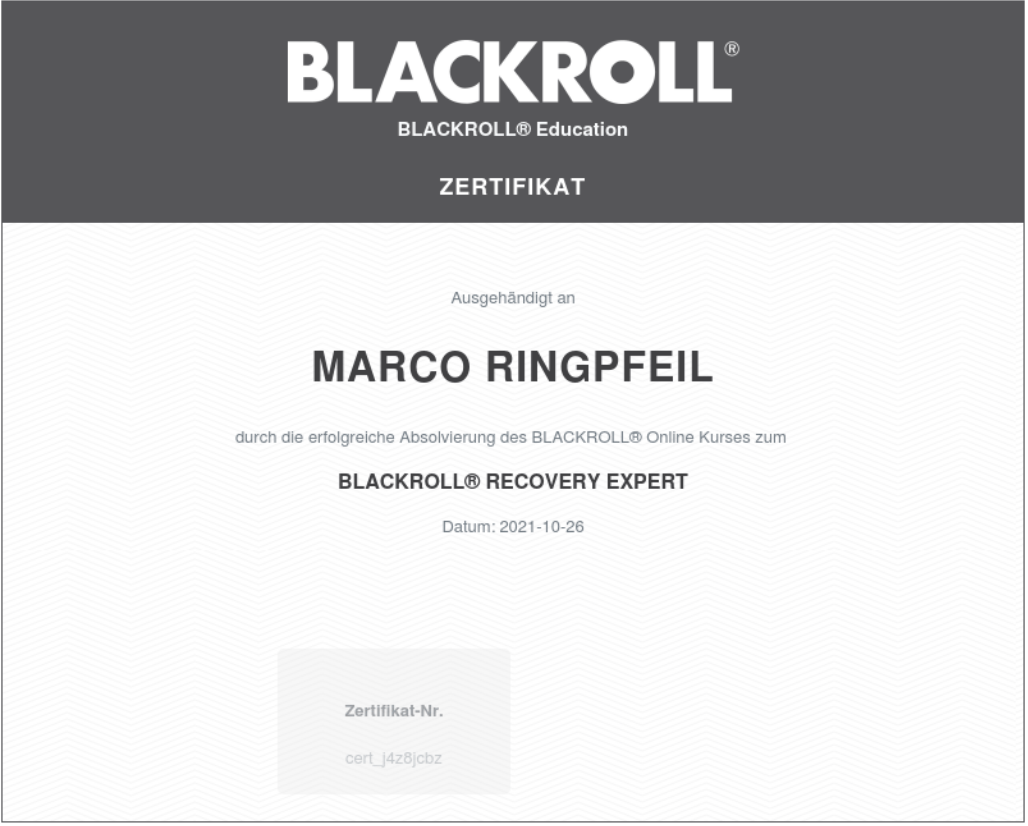 Blackroll Recovery EXPERT