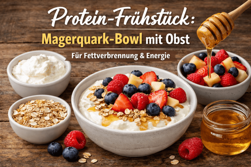 Magerquark-Bowl mit Obst