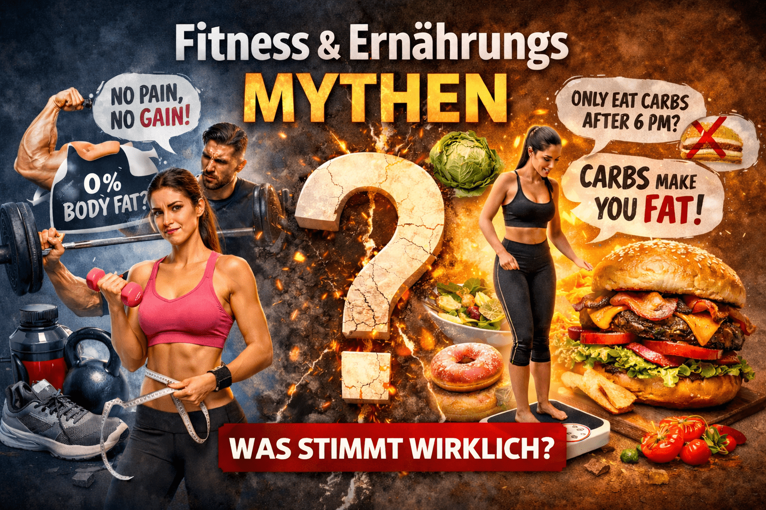 Fitness- & Ernährungsmythen