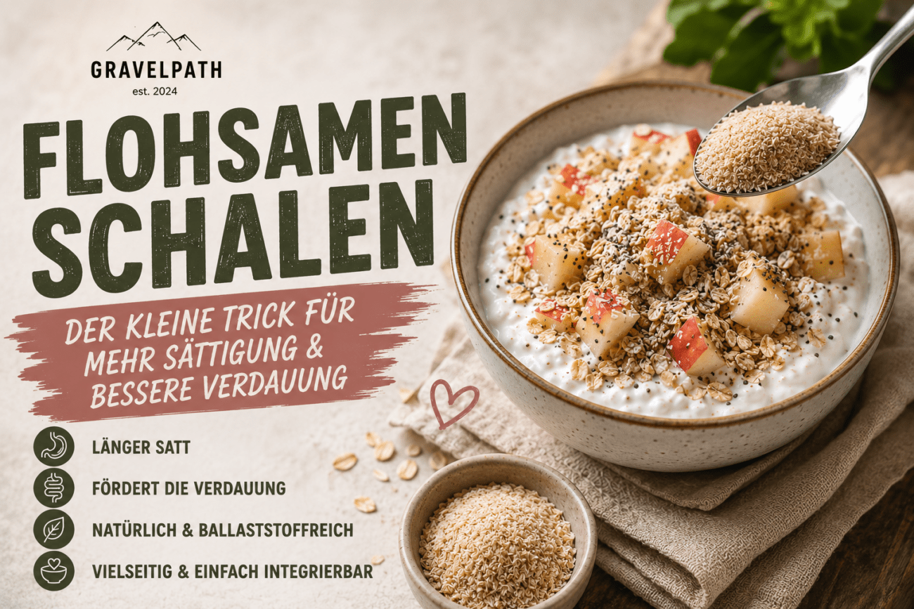 Flohsamenschalen im Frühstück