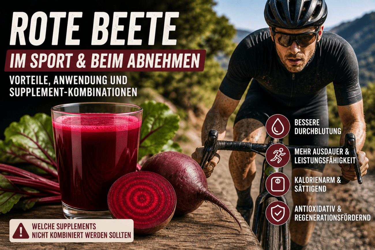 Rote Beete im Sport Sinnvoller Leistungsbooster ?