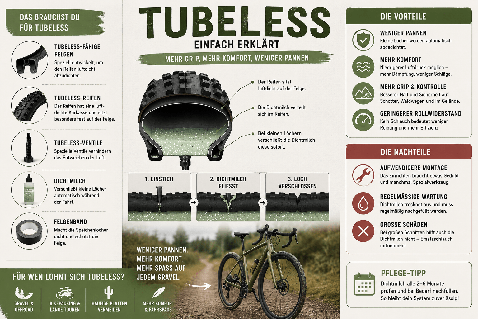 Tubeless einfach erklärt